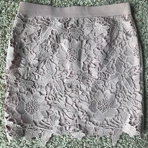 American Eagle Lace Mini Skirt